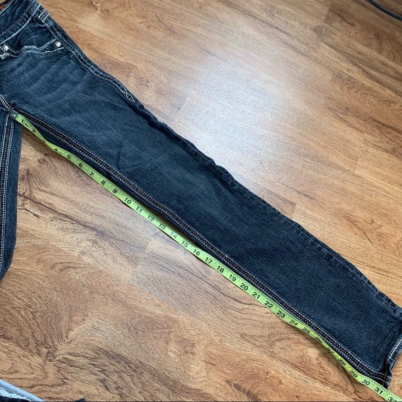Rock Revival Debbie Straight Jeans Size 27 - Picture 9 of 10